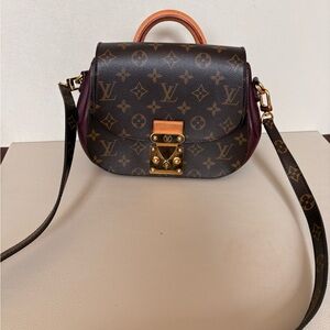 Authentic Louis Vuitton Monogram Top Handle Crossbody Bag – Made in France 🇫🇷
